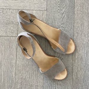 Soludos Capri sandals with braided heel sz 7.5